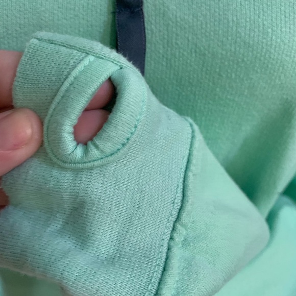 Mint and navy blue pullover with Anchors design - Picture 3 of 6